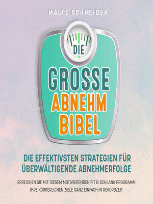 cover image of DIE GROSSE ABNEHMBIBEL